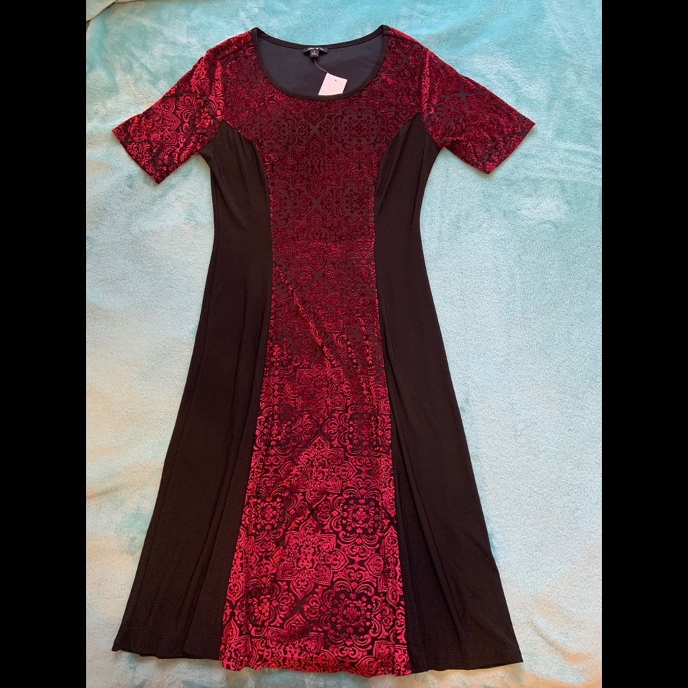 Sami & Jo Red and Black Dress ❤️🖤